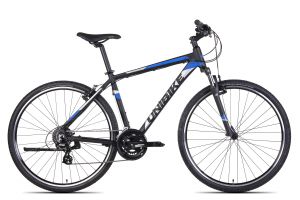 Rower Unibike Prime GTS czarno-niebieski